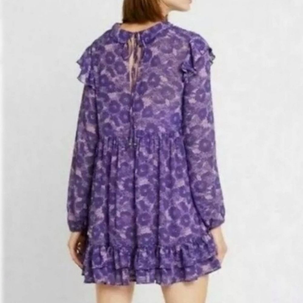 NWOT Free People Women's These Dreams Long Sleeve Mini Dress Size Medium - Picture 2 of 6